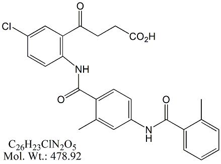 Tolvaptan Oxobutanoic Acid Impurity